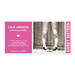 SWEET SIXTEEN | BIRTHDAY INVITATION PHOTO GREETING CARD