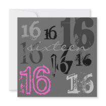 Sweet Sixteen Birthday Party Invitations by noteworthy Sweet Sixteen Birthday Party Invitations