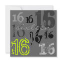 Sweet Sixteen Birthday Party Invitations