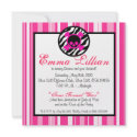 sweet sixteen birthday party invite pink chic fun invitation