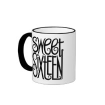 Sweet Sixteen black Mug