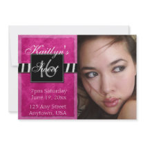 Sweet Sixteen Custom Invitations