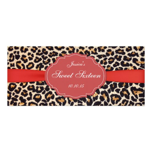 Sweet Sixteen Damask Ticket Invitation