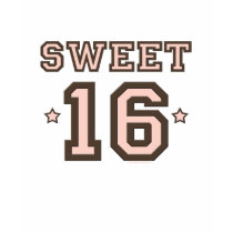 Sweet Sixteen Distressed T shirt