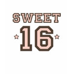 Sweet Sixteen Distressed T shirt