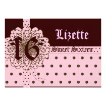 Sweet Sixteen Gift Invitation!-Cust. invitations