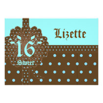 Sweet Sixteen Gift Invitation!-Cust. invitations