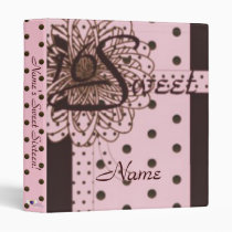 Sweet Sixteen Gifted Binder  -Custumize binders