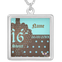 Sweet Sixteen Gifted Necklace Charm -Customize necklaces