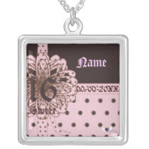 Sweet Sixteen Gifted Necklace Charm -Customize necklaces