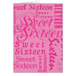 Sweet Sixteen Greeting Cards