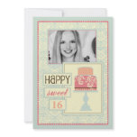 Sweet Sixteen Invitation Card 2
