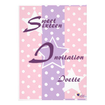 Sweet Sixteen Invitation-Customize