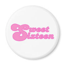 Sweet Sixteen magnets