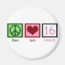Sweet Sixteen Magnets
