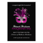 Sweet Sixteen Masquerade Invitation