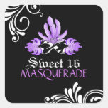 Sweet Sixteen  Masquerade Sticker
