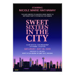 Sweet Sixteen Movie Poster Party Invitation