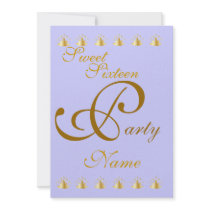 Sweet Sixteen Party-Customize invitations