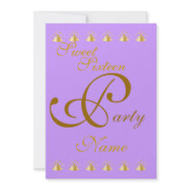 Sweet Sixteen Party-Customize invitations