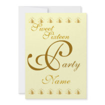 Sweet Sixteen Party-Customize invitations