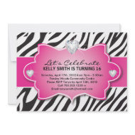 Sweet Sixteen Party Invitation invitation