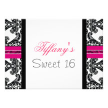 Sweet Sixteen party Invitation