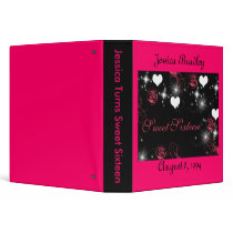Sweet Sixteen Photo Album 3 Ring Binder