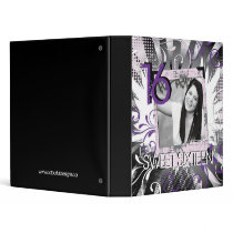 Sweet Sixteen Photo Album 3 Ring Binder