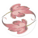 Sweet Sixteen Pink Leaf Sticker by floatinglemons Sweet Sixteen Pink Leaf Sticker