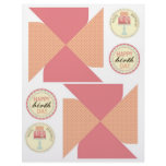 Sweet Sixteen Pinwheel Template flyers