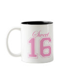 Sweet Sixteen (Script) Mug