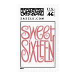 Sweet Sixteen Stamp