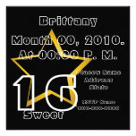 Sweet Sixteen Stardom Invitation-Customize