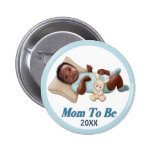 Sweet Smiles - Mom To Be Pinback Buttons
