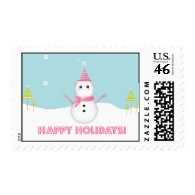 Sweet Snowman - Postage