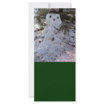 SweeT SNoWMaN rack cards