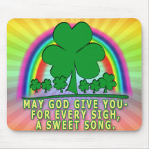 SWEET SONG - IRISH BLESSING MOUSEPAD
