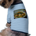 Sweet Sour Shrimp Pea Pods Asparagus Food Dinner Pet Tee Shirt