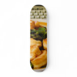 Sweet Sour Shrimp Pea Pods Asparagus Food Dinner Skateboards
