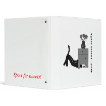 Sweet sports - yoga vinyl binders