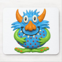 Sweet Spotted Monster Mouse Pad