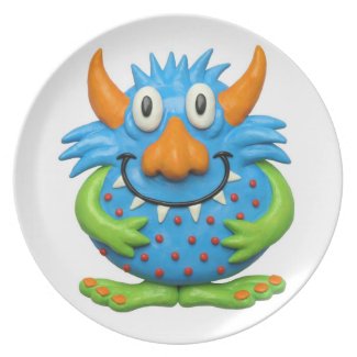 Sweet Spotted Monster Party Plates