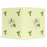 Sweet Spring Flower Blossom Cartoon Clipart Design Binders