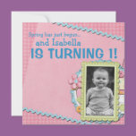 Sweet Spring Summer First Birthday