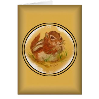 Sweet Squirrel zazzle_card