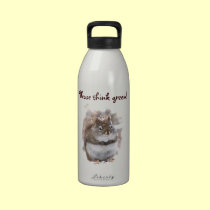 Sweet Squirrel Think Green water bottles