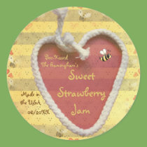 Sweet Strawberry Jam stickers