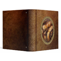 Sweet - Strudel - Almond Strudel Abstract 3 Ring Binder