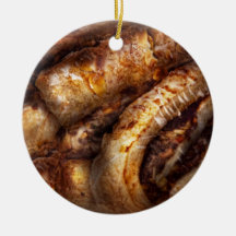 Sweet - Strudel - Almond Strudel Abstract Ornaments